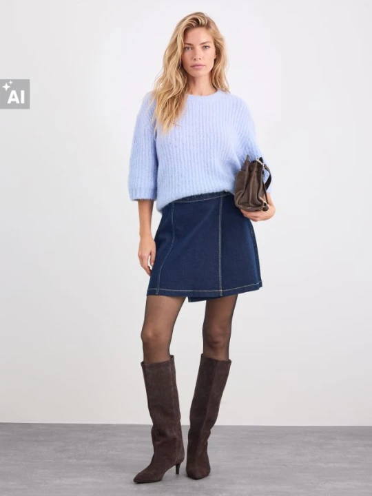 Foto del prodotto Mohito - Minigonna in denim - steel blue