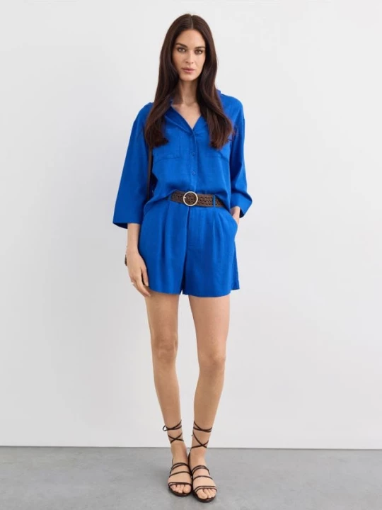 Foto del prodotto Mohito - Pantaloncini con cintura - blu