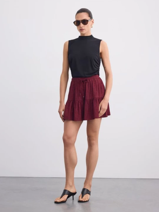 Foto del prodotto Mohito - Pantaloncini di viscosa - carminio