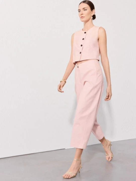 Foto del prodotto Mohito - Pantaloni a gamba dritta - rosa pastello
