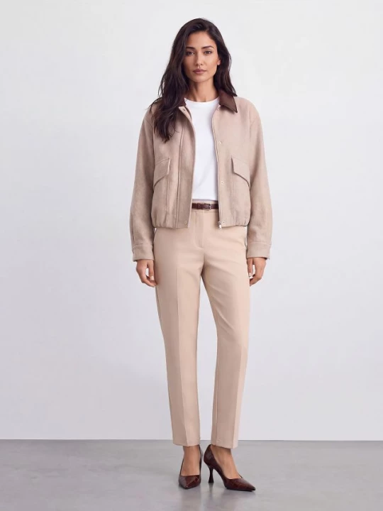 Foto del prodotto Mohito - Pantaloni a sigaretta con cintura - beige