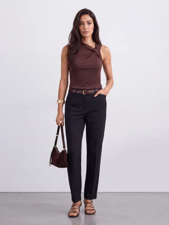 Foto del prodotto Mohito - Pantaloni a sigaretta con cintura - nero