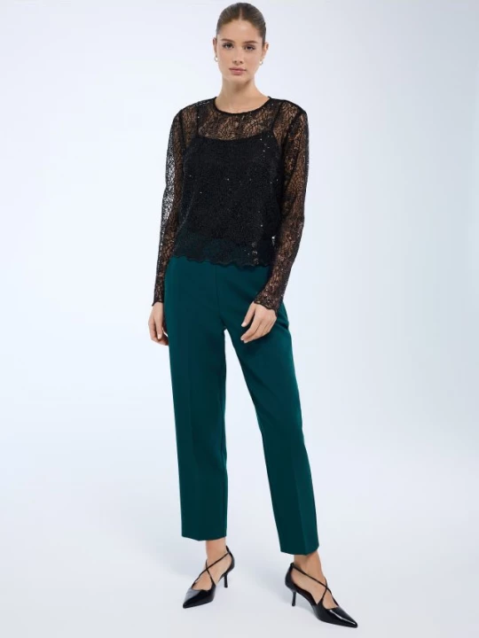 Foto del prodotto Mohito - Pantaloni a sigaretta - verde scuro