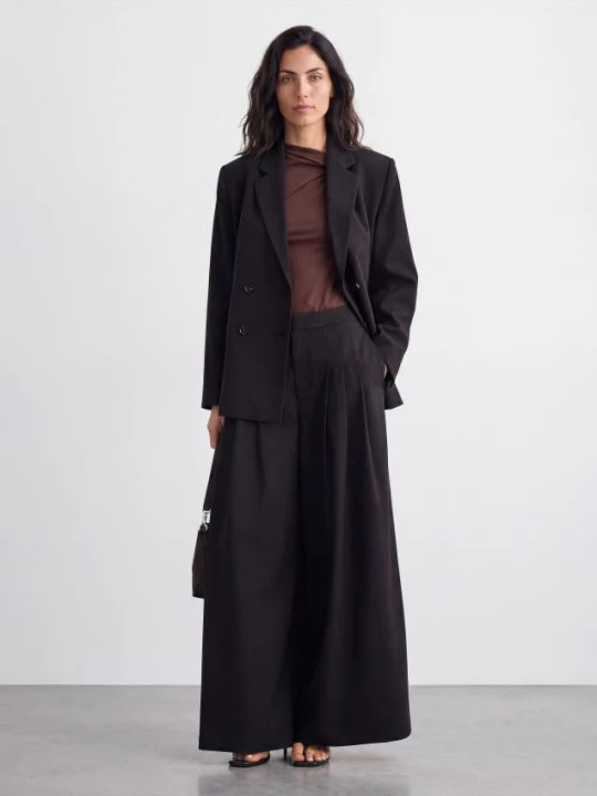 Foto del prodotto Mohito - Pantaloni a vita alta con gamba larga - nero