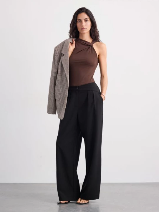 Foto del prodotto Mohito - Pantaloni a vita alta con gamba larga - nero