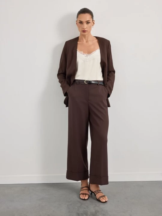 Foto del prodotto Mohito - Pantaloni con cintura - marrone scuro