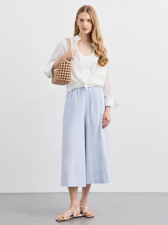 Foto del prodotto Mohito - Pantaloni culotte - blu pallido