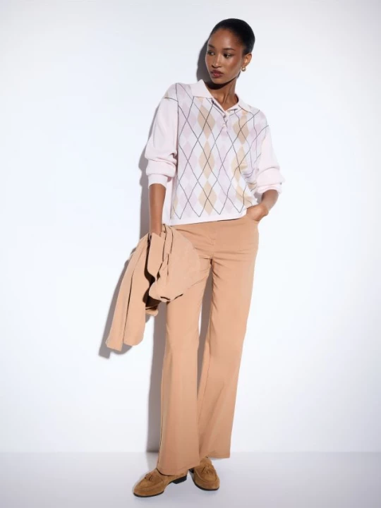 Foto del prodotto Mohito - Pantaloni flare - marrone dorato