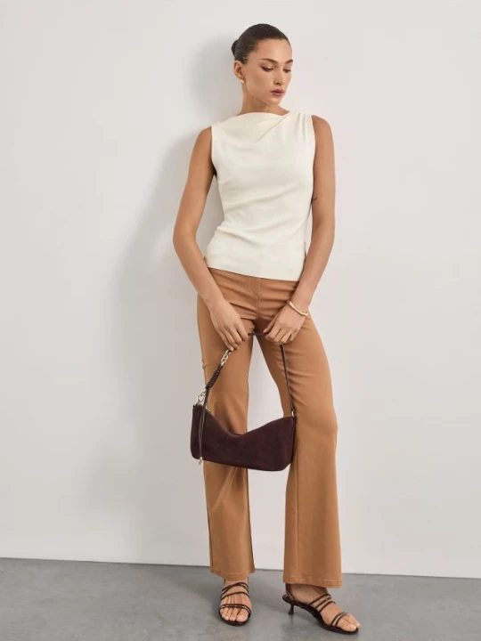 Foto del prodotto Mohito - Pantaloni flare - marrone dorato