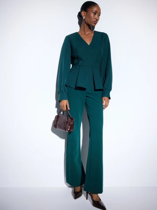 Foto del prodotto Mohito - Pantaloni flare - verde scuro