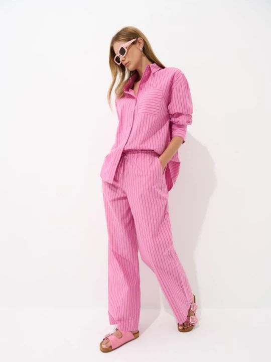 Foto del prodotto Mohito - Pantaloni in cotone - rosa pastello