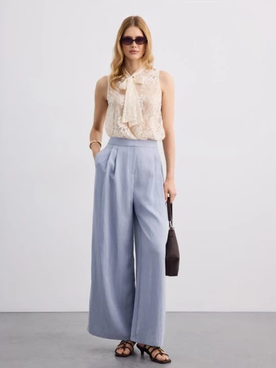 Foto del prodotto Mohito - Pantaloni wide leg - azzurro