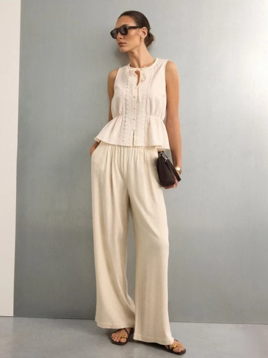 Foto del prodotto Mohito - Pantaloni wide leg - beige
