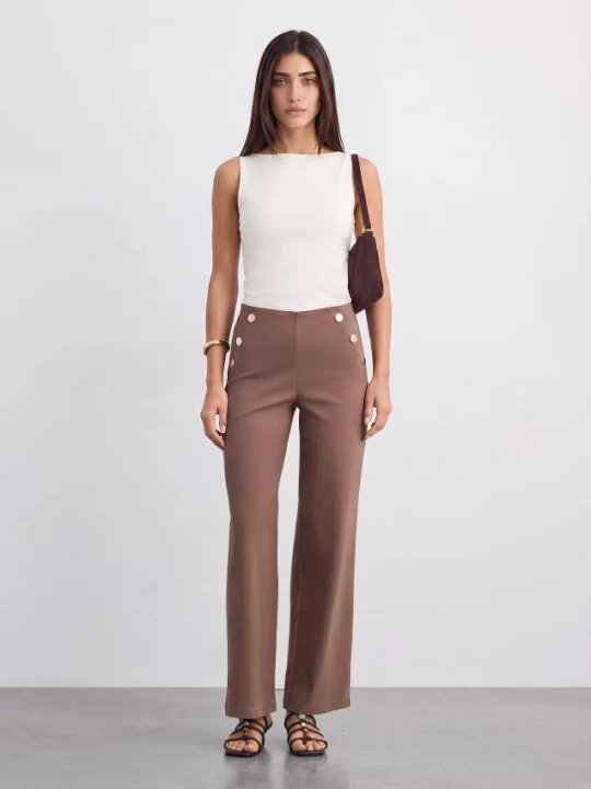 Foto del prodotto Mohito - Pantaloni wide leg - caffè