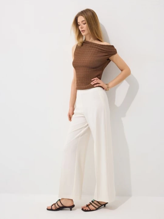 Foto del prodotto Mohito - Pantaloni wide leg - panna