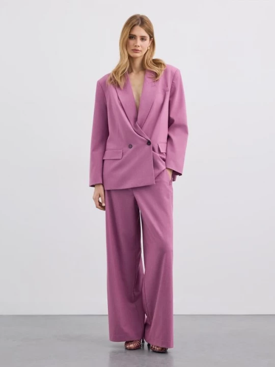 Foto del prodotto Mohito - Pantaloni wide leg - viola scuro