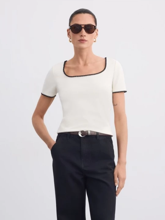 Foto del prodotto Mohito - T-shirt a maniche corte - panna