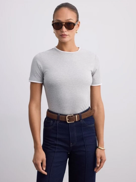 Foto del prodotto Mohito - T-shirt aderente - grigio chiaro