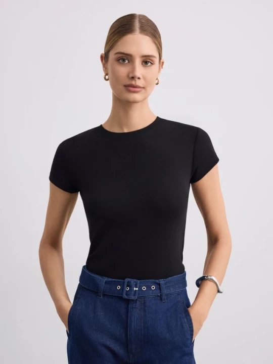 Foto del prodotto Mohito - T-shirt aderente - nero