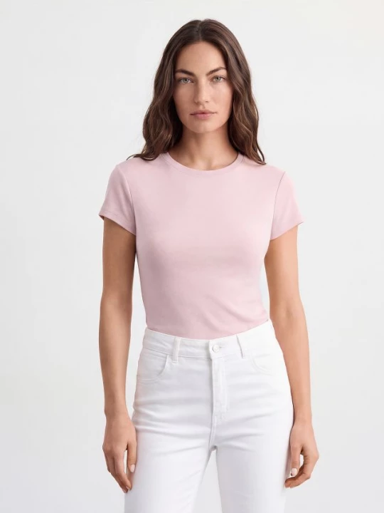 Foto del prodotto Mohito - T-shirt aderente - panna