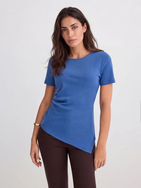 Foto del prodotto Mohito - T-shirt asimmetrica - azzurro