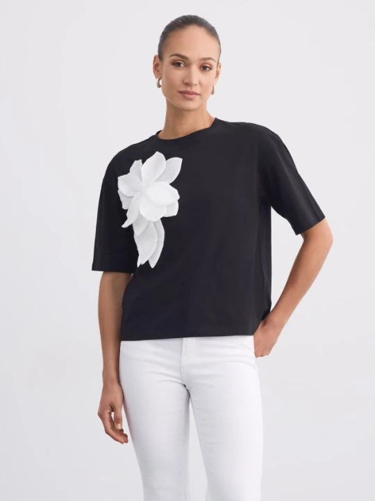 Foto del prodotto Mohito - T-shirt con applique - nero
