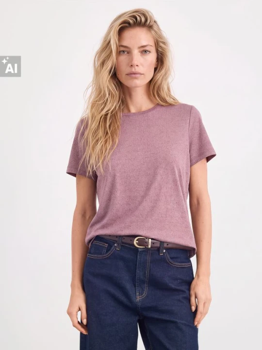 Foto del prodotto Mohito - T-shirt con filo metallizzato - maroon