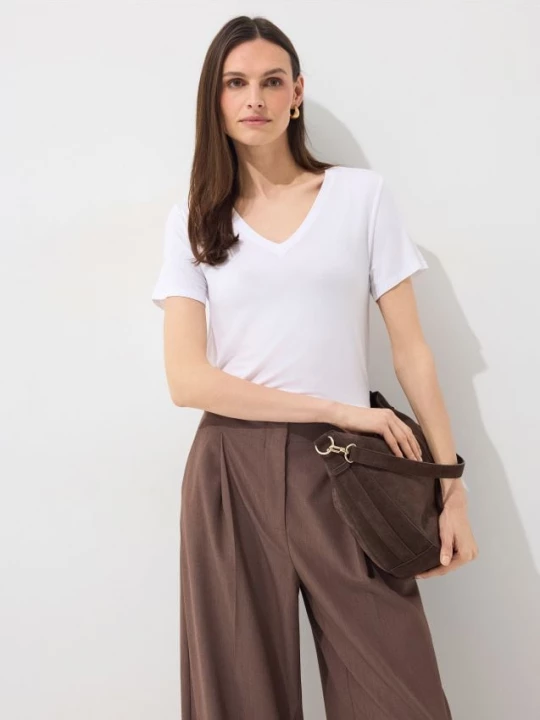 Foto del prodotto Mohito - T-shirt con scollo a V - bianco