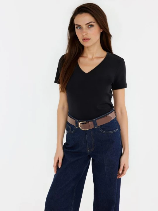 Foto del prodotto Mohito - T-shirt con scollo a V - nero