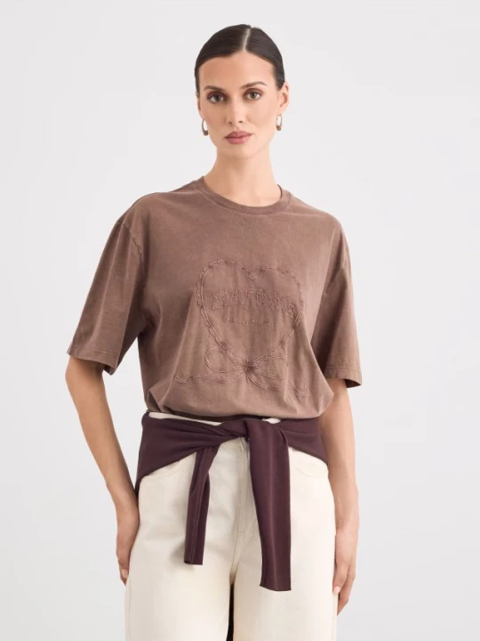 Foto del prodotto Mohito - T-shirt in cotone - marrone