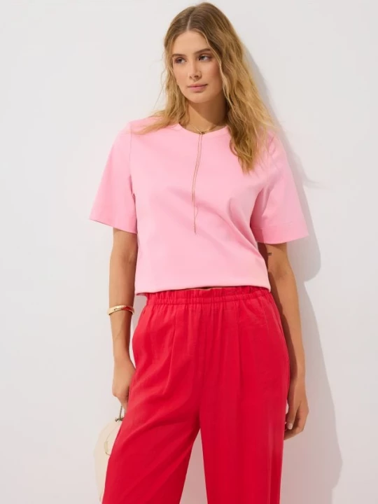 Foto del prodotto Mohito - T-shirt in cotone - rosa