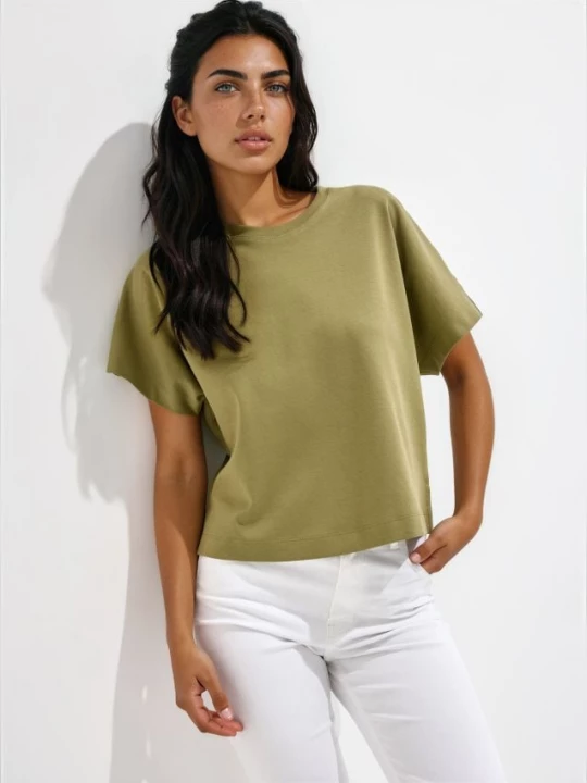 Foto del prodotto Mohito - T-shirt in cotone - verde-marrone