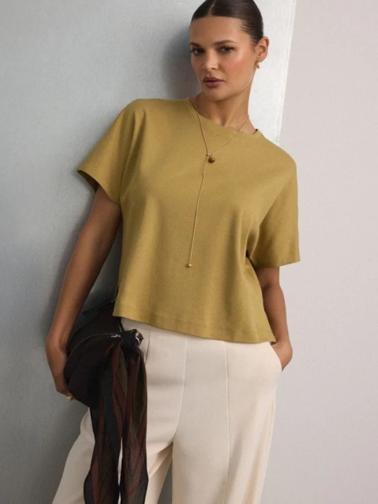 Foto del prodotto Mohito - T-shirt in cotone - verde oliva chiaro