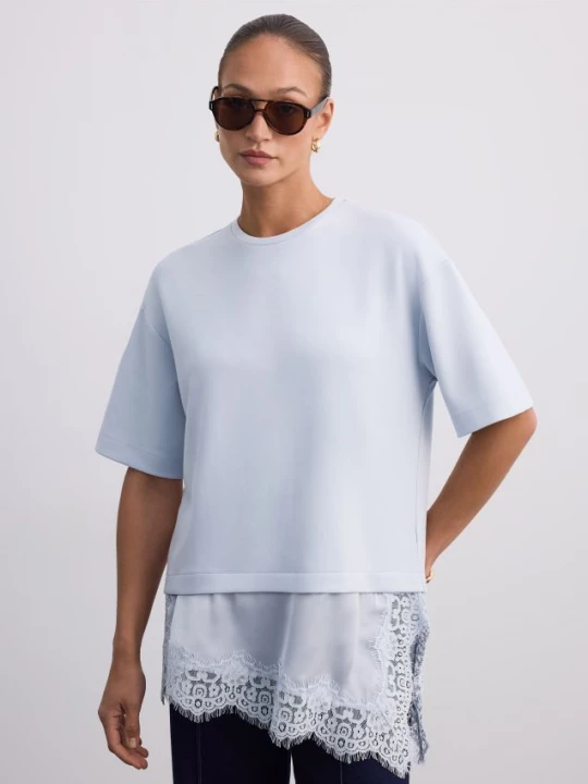 Foto del prodotto Mohito - T-shirt oversize - blu pallido