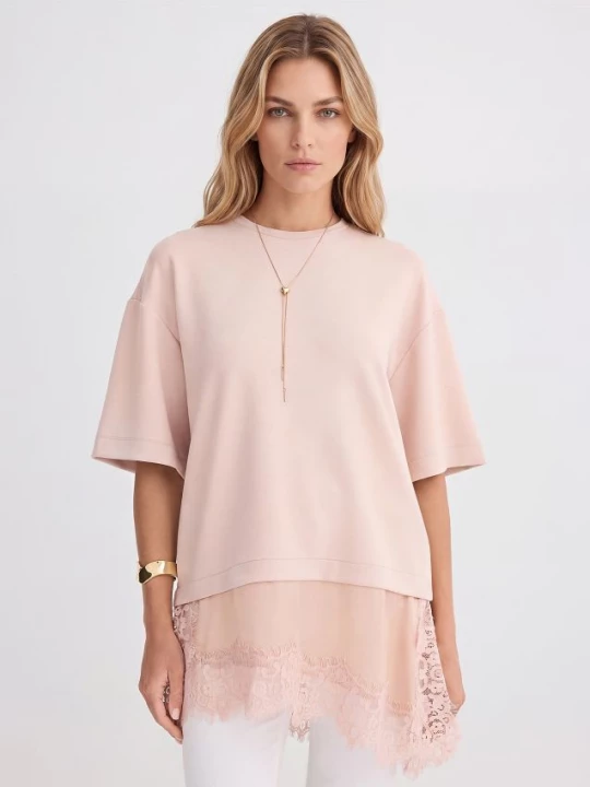 Foto del prodotto Mohito - T-shirt oversize - nude