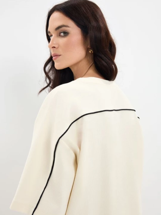 Foto del prodotto Mohito - T-shirt oversize - nude