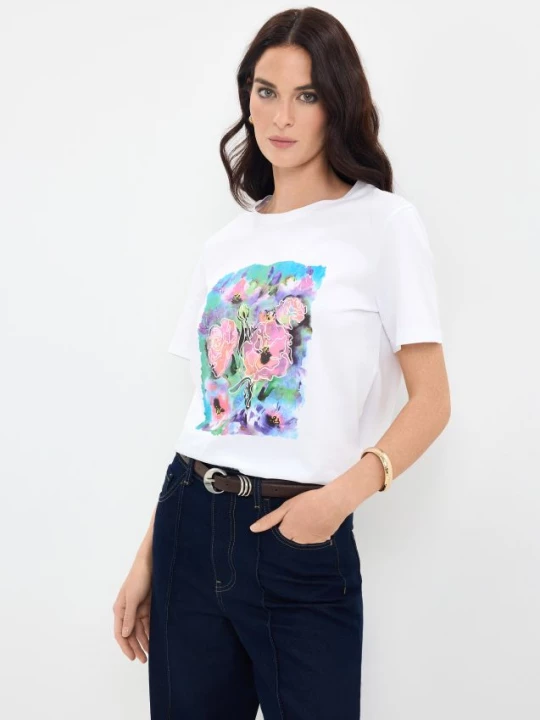 Foto del prodotto Mohito - T-shirt stampata - bianco