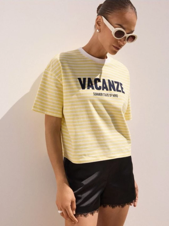Foto del prodotto Mohito - T-shirt stampata - bianco