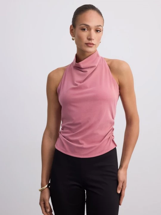 Foto del prodotto Mohito - Top collo alto - rosa cipria