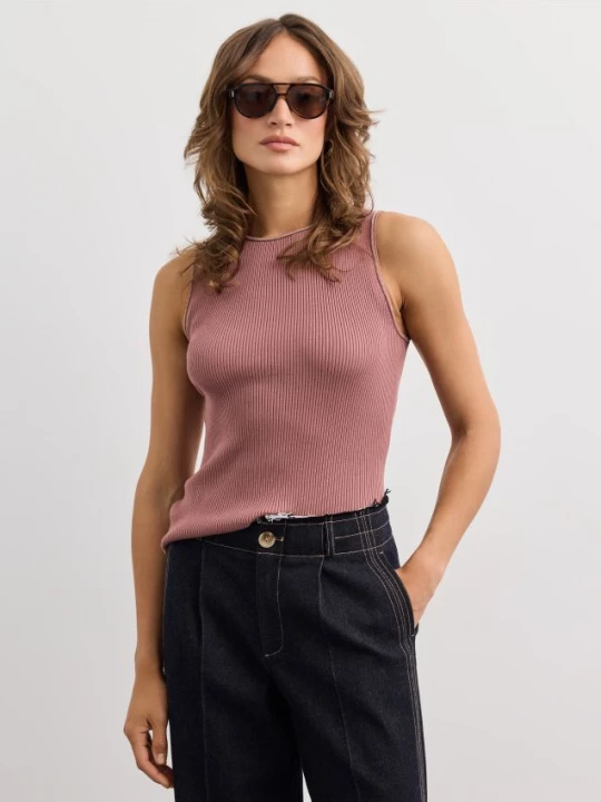 Foto del prodotto Mohito - Top con filo metallizzato - rosa cipria