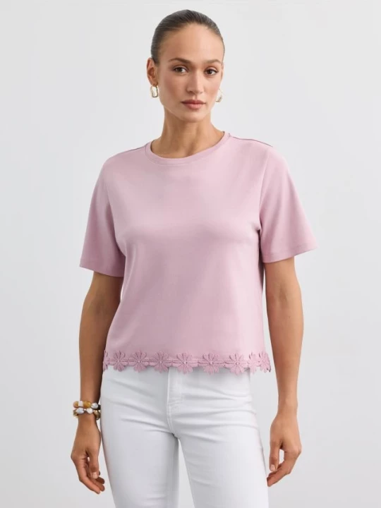 Foto del prodotto Mohito - Top in cotone - rosa pastello