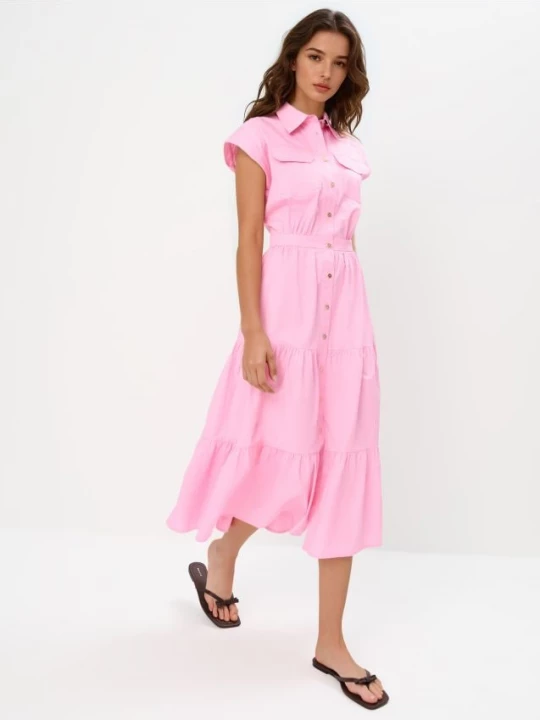 Foto del prodotto Mohito - Vestito a camicia midi - rosa