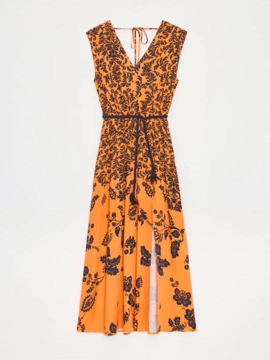 Foto del prodotto Mohito - Vestito midi in viscosa - nero