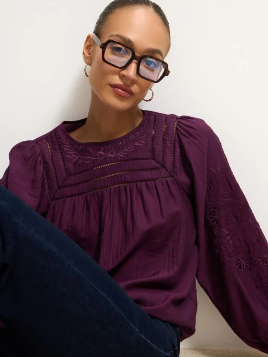 Foto del prodotto Mohito - Viscose rich blouse - viola scuro