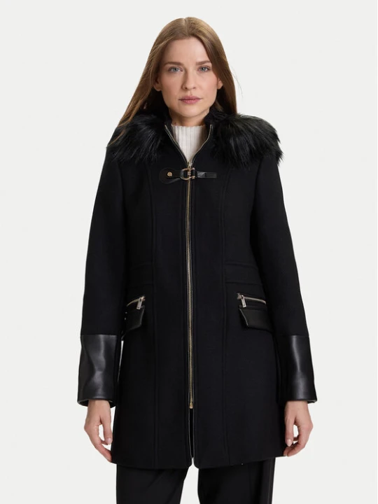 Foto del prodotto Morgan Cappotto di lana 222-GSIBIL Nero Regular Fit