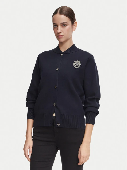Foto del prodotto Morgan Cardigan 252-MTEDDY Blu scuro Regular Fit