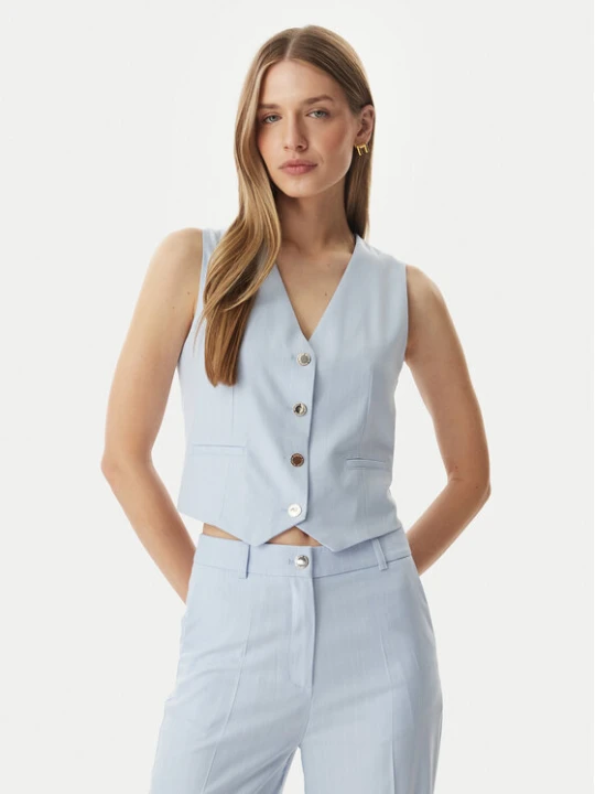 Foto del prodotto Morgan Gilet 261-CALCI.F Azzurro chiaro Regular Fit