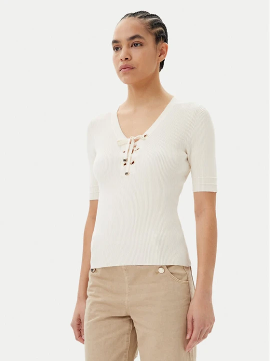 Foto del prodotto Morgan Maglione 251-MFEMI Beige Slim Fit