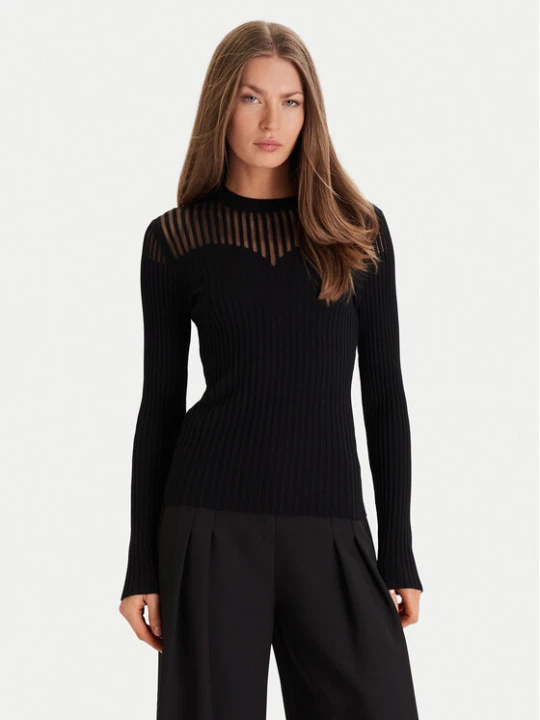 Foto del prodotto Morgan Maglione 252-MAMDO Nero Slim Fit