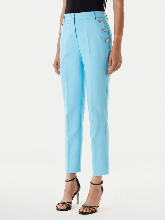 Foto del prodotto Morgan Pantaloni chino 251-PKY.F Turchese Slim Fit